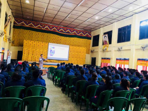 Interaction with the staff and students of Khuruthang TTI.